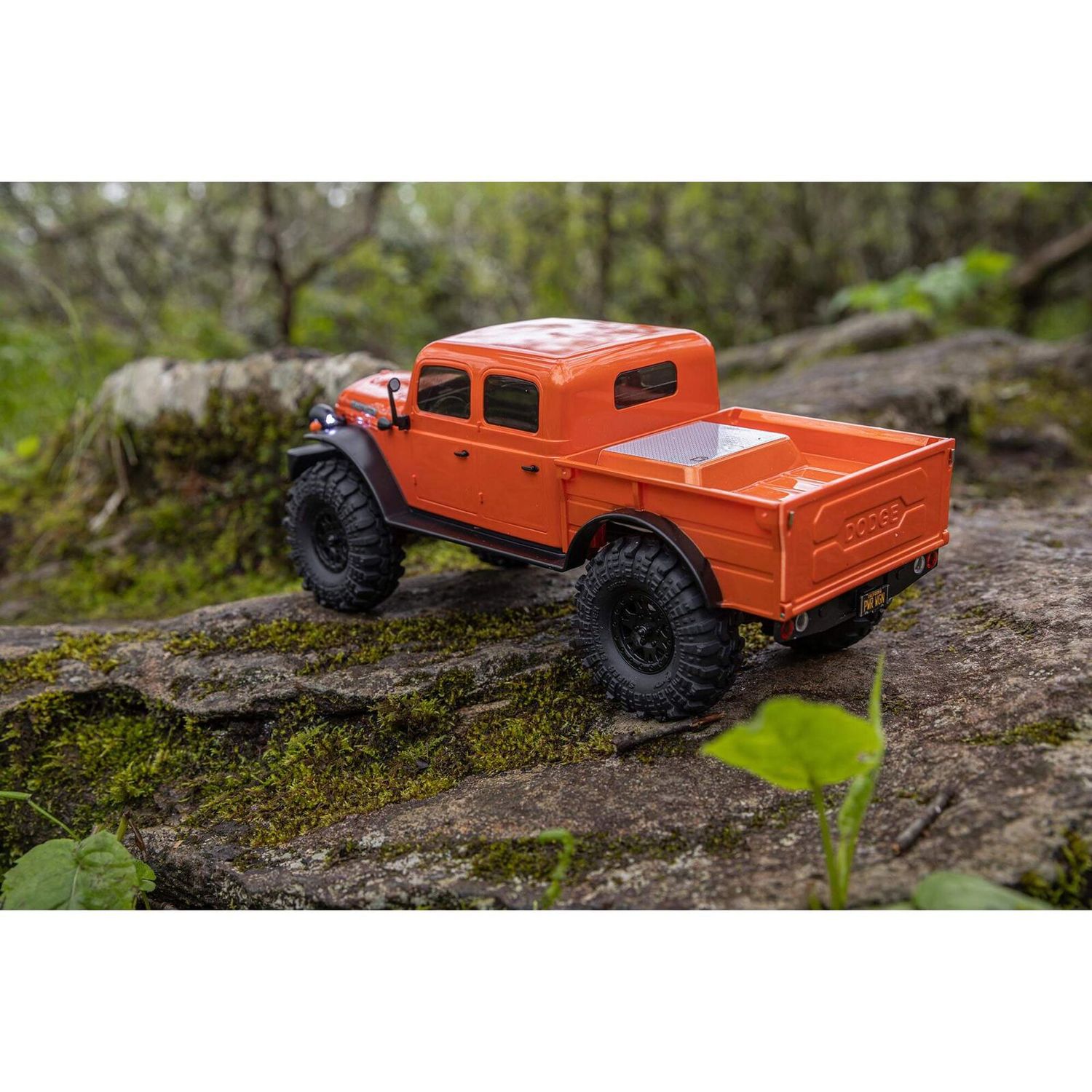 SCX24 40&#39;s 4 Door Dodge Power Wagon, Orange:1/24 4WD-RTR