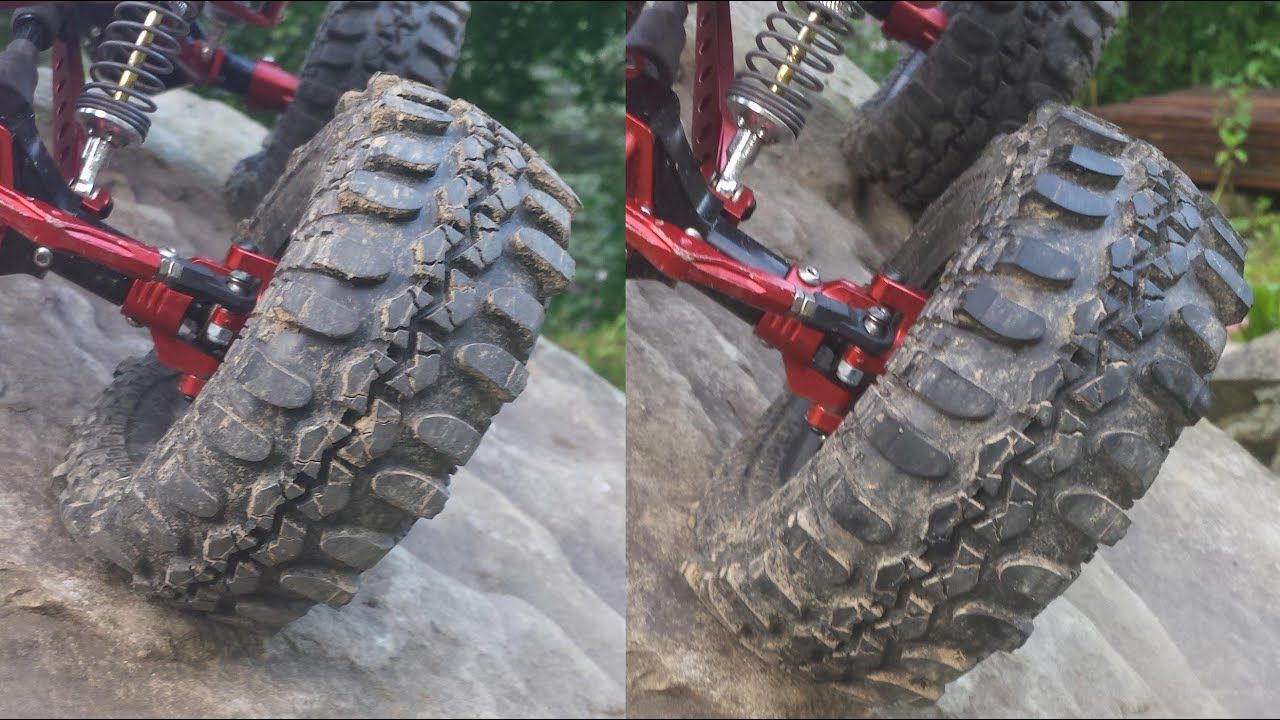 Crazy Crawler LaserFoam &quot;Heavy Duty&quot; 2.2 Foam Crawler Tire Insert (2) (136x50mm) (7-10 Pound Trucks)