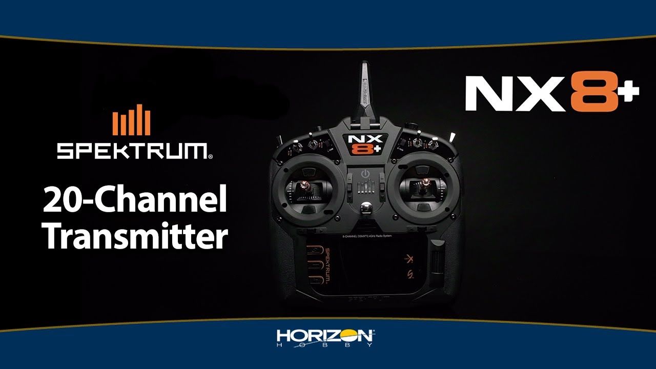 NX8+ 20 Channel DSMX Transmitter Only
