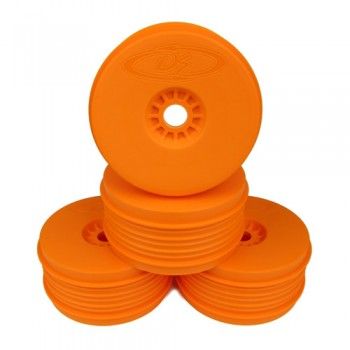 DE Racing Speedline PLUS Wheels for 1/8 Buggy / ORANGE