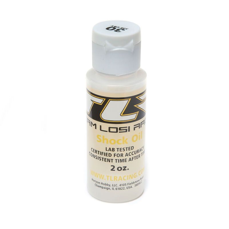 SILICONE SHOCK OIL, 30WT, 338CST, 2OZ