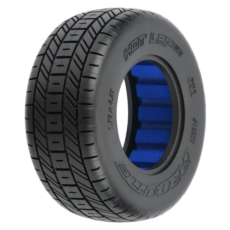 1/10 Hot Lap M4 F/R 2.2/3.0 Dirt Ovl SC Trs (2)