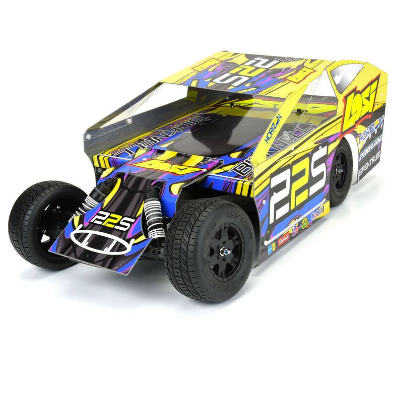 1/10 Hot Lap M4 F/R 2.2/3.0 Dirt Ovl SC Trs (2)