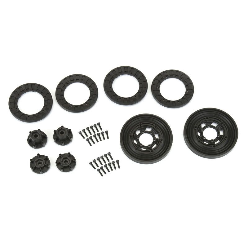 Vice CrushLock 2.6 Black/Black 6x30 Wheels F/R