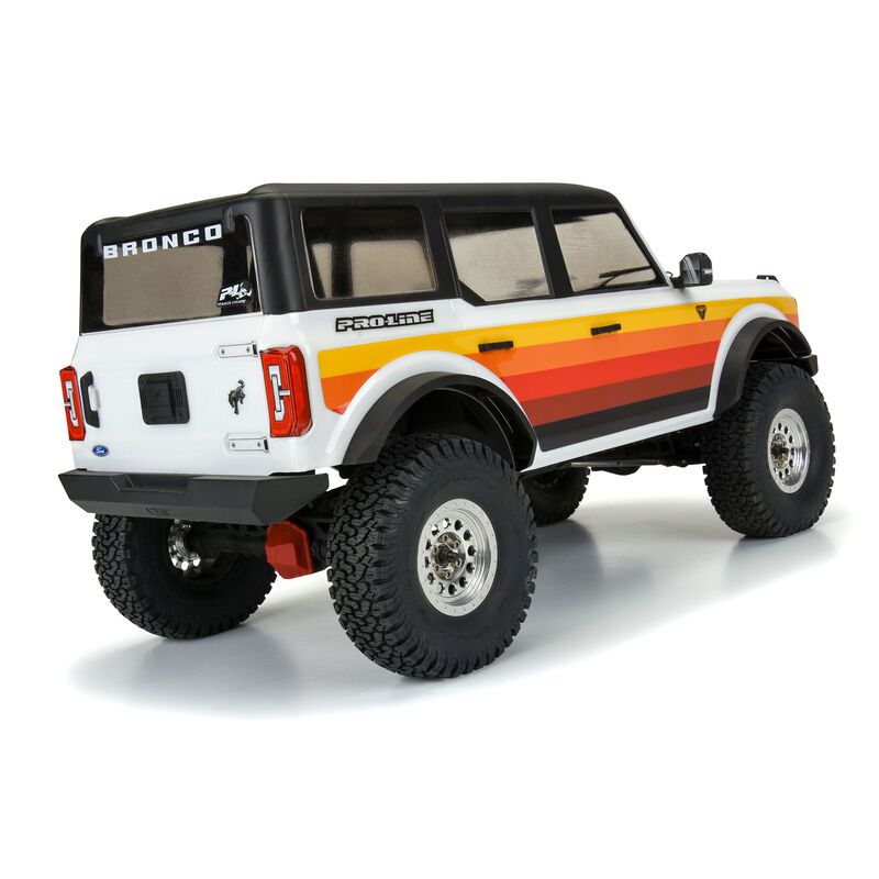 1/10 2021 Ford Bronco Clr Body Set 12.3&quot;: Crawlers