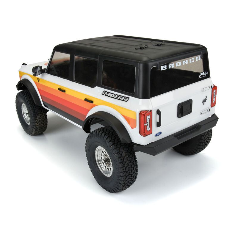 1/10 2021 Ford Bronco Clr Body Set 12.3&quot;: Crawlers