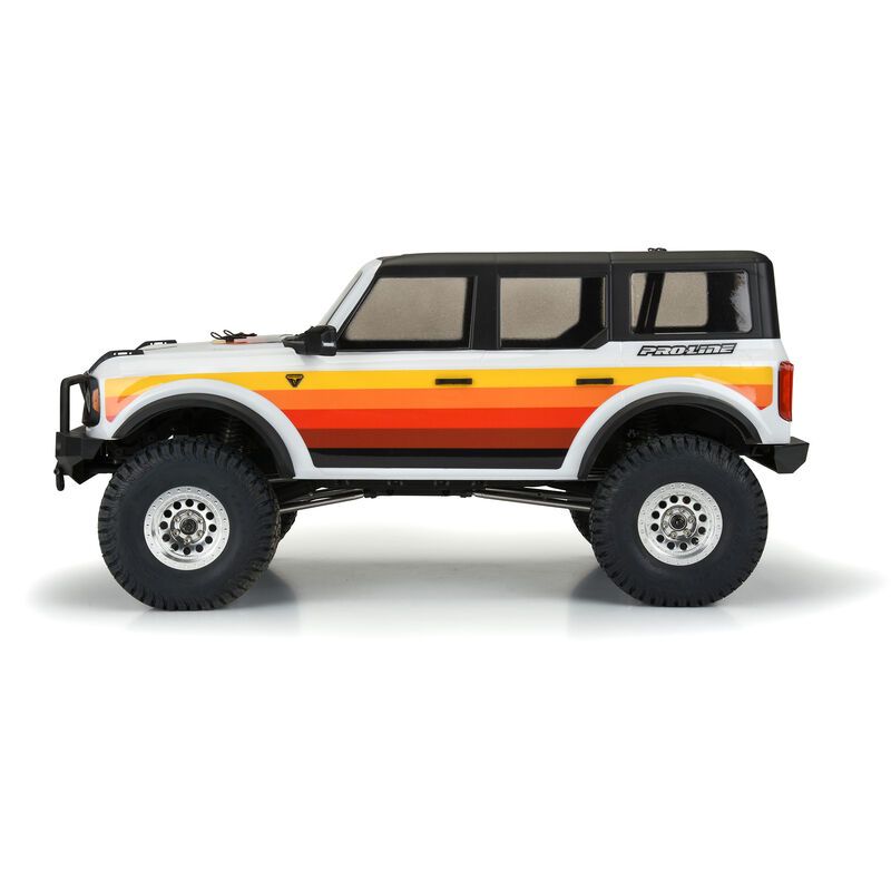 1/10 2021 Ford Bronco Clr Body Set 12.3&quot;: Crawlers