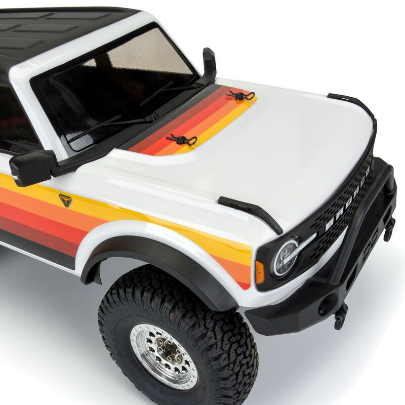 1/10 2021 Ford Bronco Clr Body Set 12.3&quot;: Crawlers