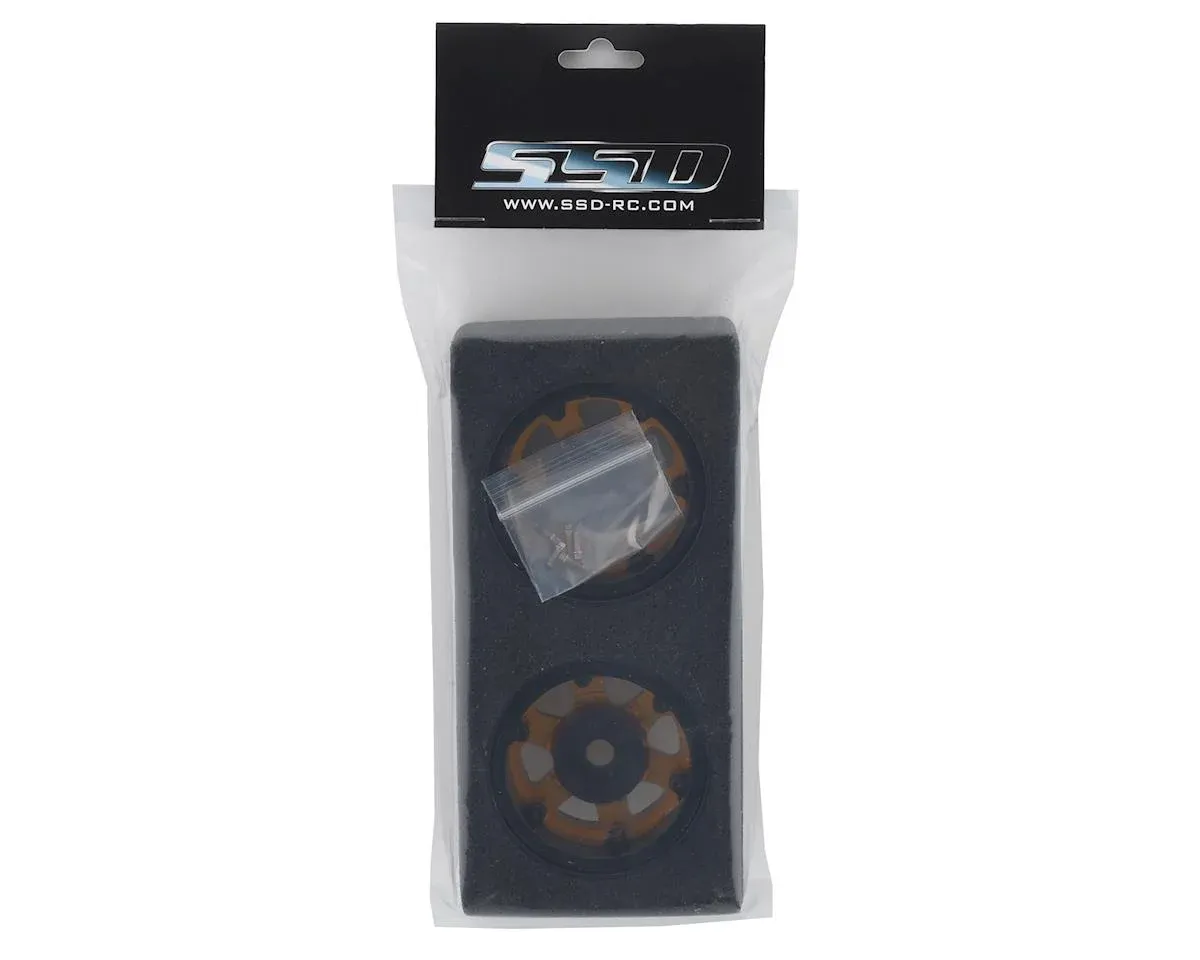 SSD RC Challenger 1.9&quot; Beadlock Wheels (Gold) (2)