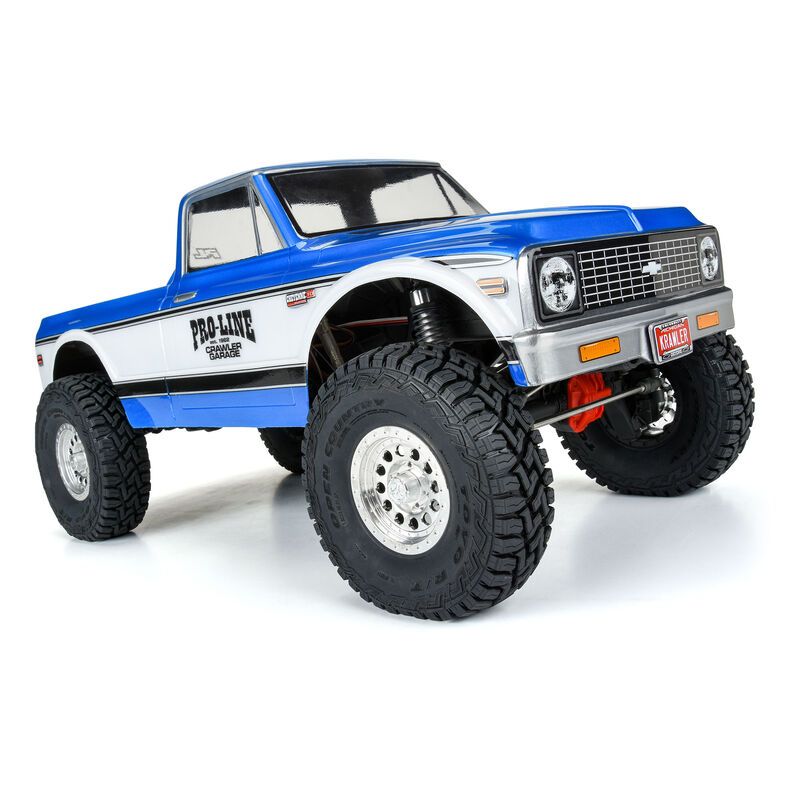 1/10 Chevy K-10 Clr Bdy for 12.3 Whlbs Scl Crwlrs