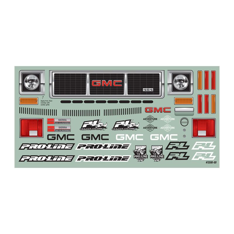 1/10 1973 GMC Sierra 3500 Clr Bdy 12.3 (313mm) WB