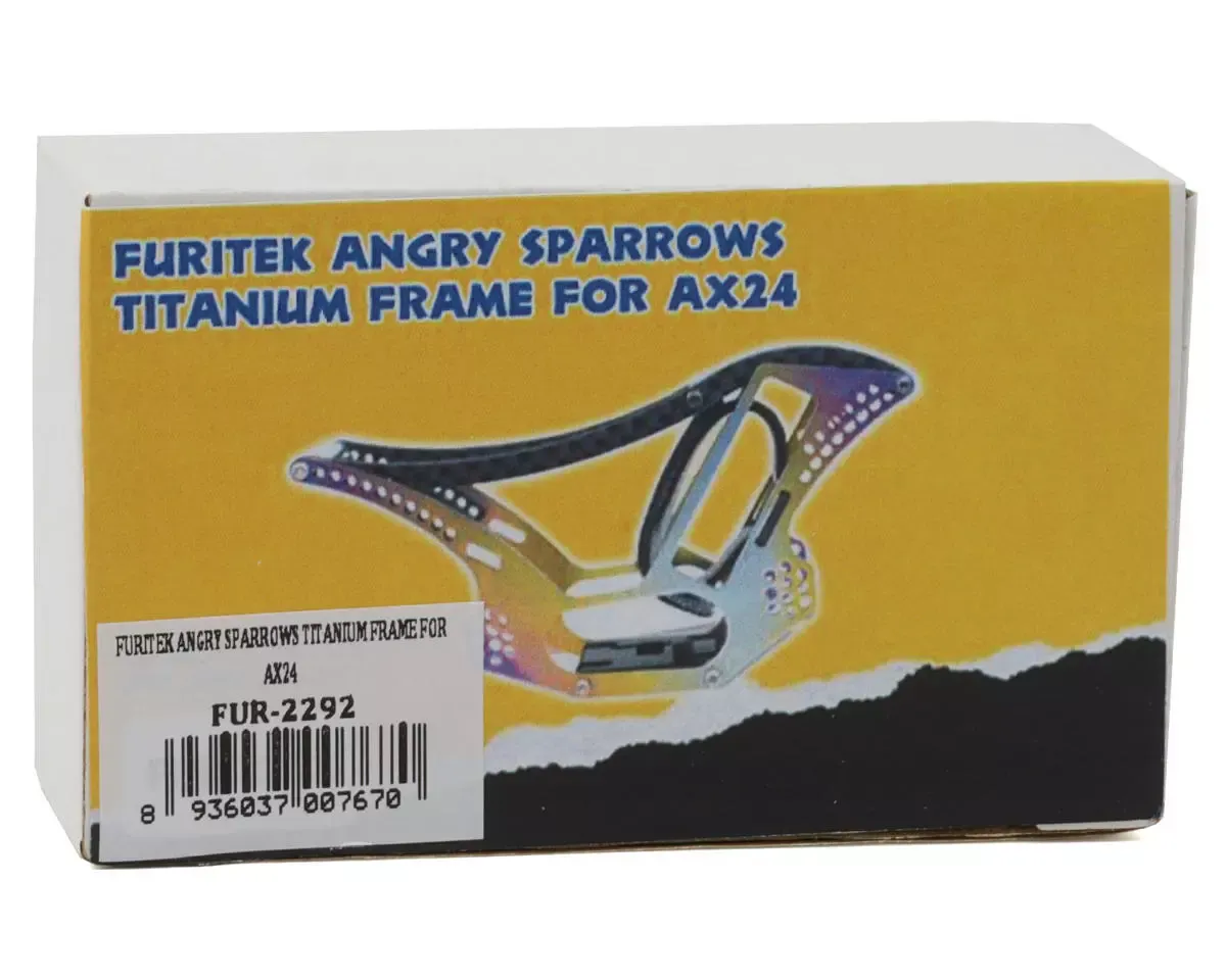 Furitek Axial AX24 Angry Sparrow Titanium Frame