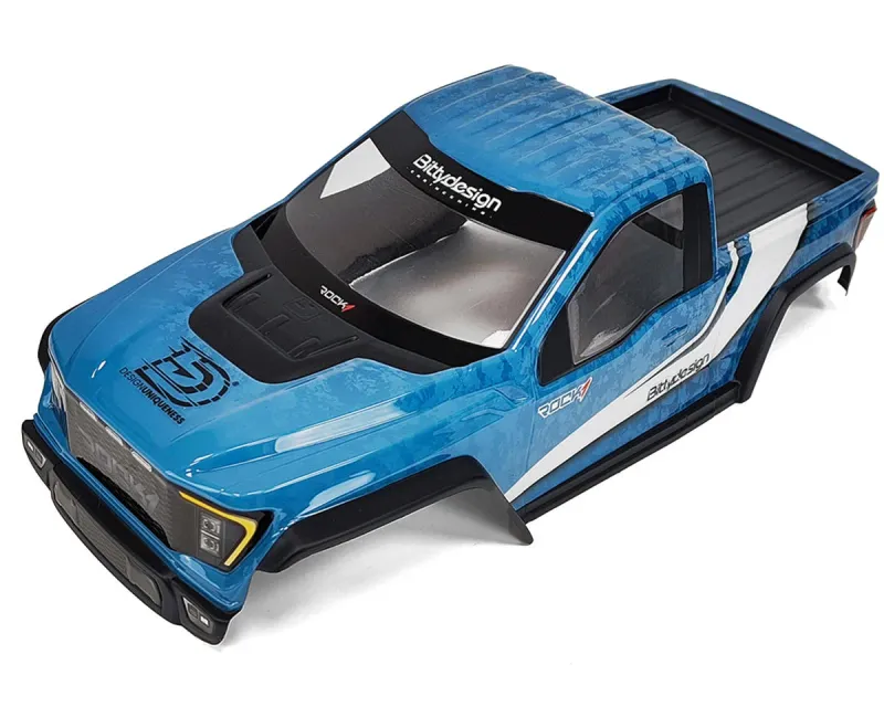 Bittydesign Rock1 Performance 12.3&quot; Pre-Cut Rock Crawler Body (Clear) (313mm)