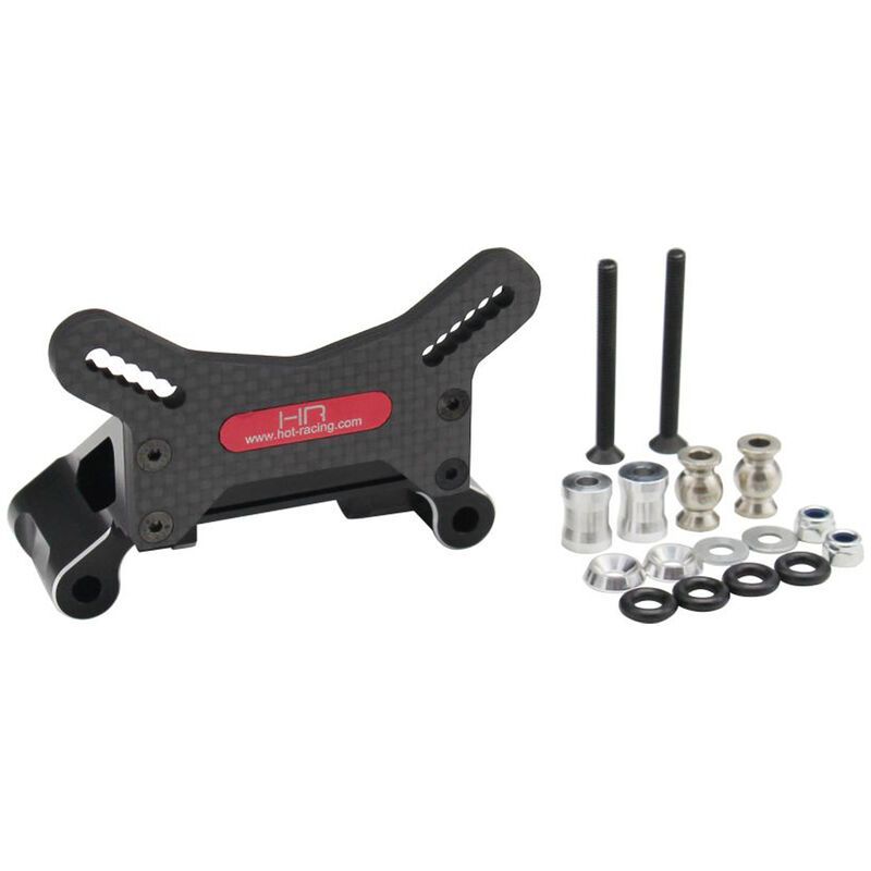 Aluminum &amp; Cf Front Shock Tower &amp; Arm Mount LSBR