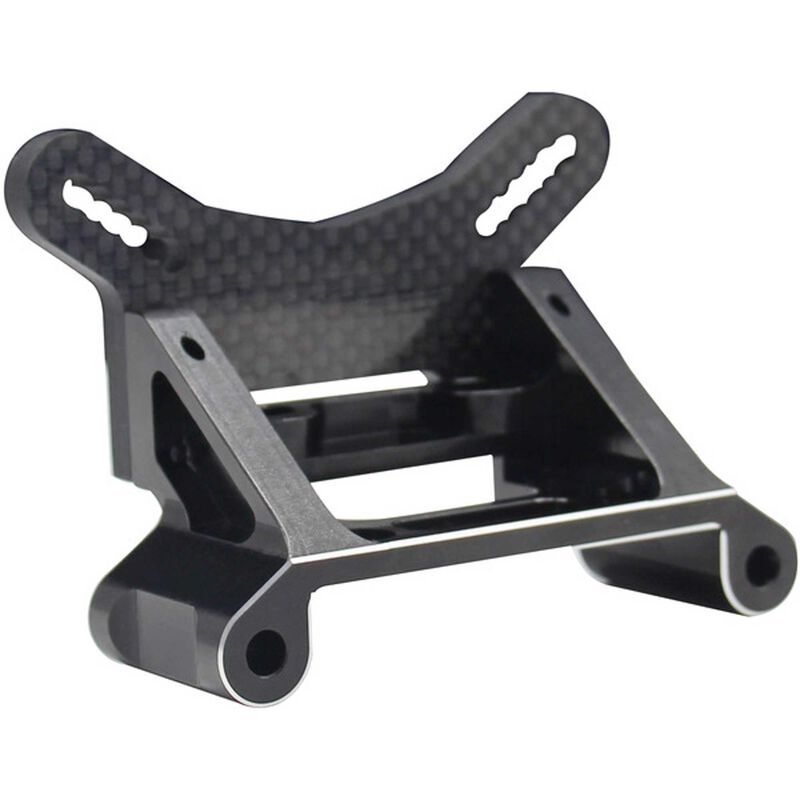 Aluminum &amp; Cf Front Shock Tower &amp; Arm Mount LSBR