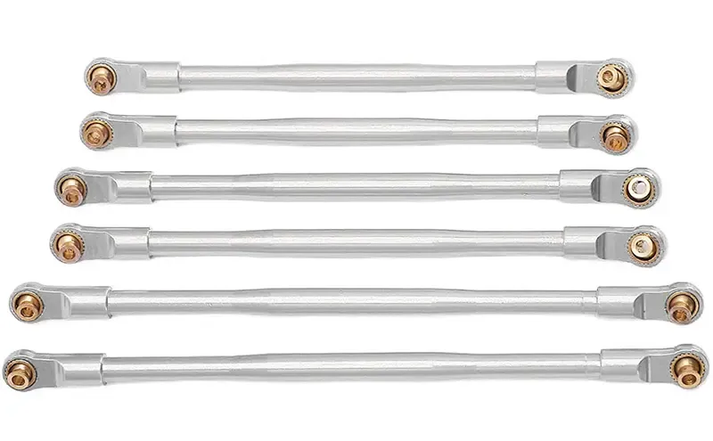 Metal Alloy Linkages (6) for Axial 1/10 RBX10 Ryft 4WD Rock Bouncer