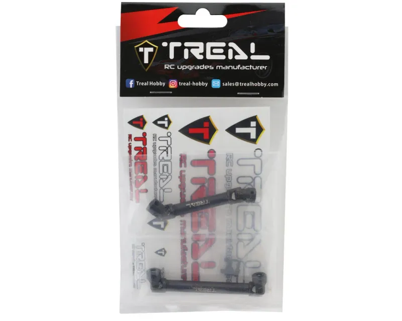 Treal Hobby Axial UTB18 Heavy Duty Steel Center Driveshafts (2)