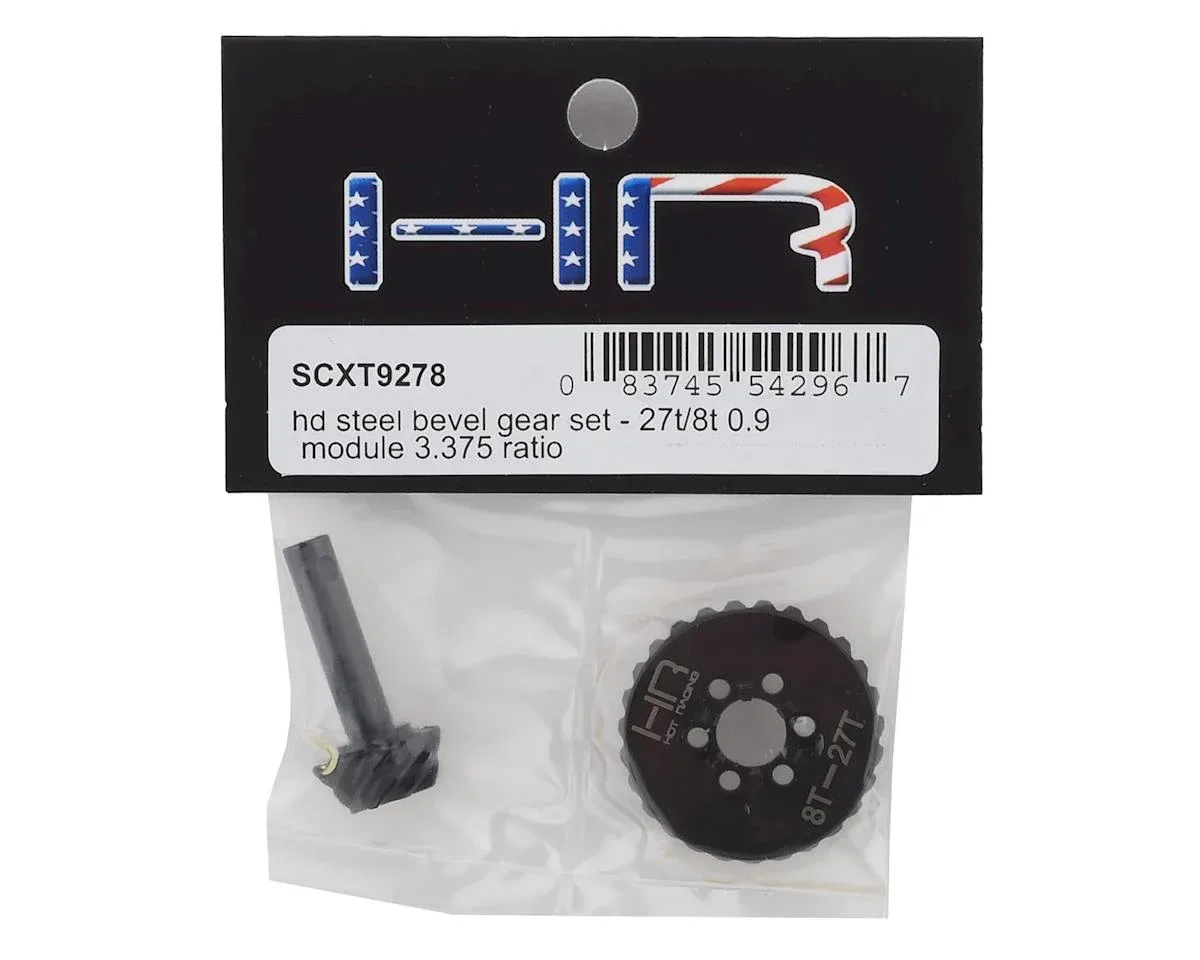 Heavy-Duty Steel Bevel Gear Set SCX-10 II