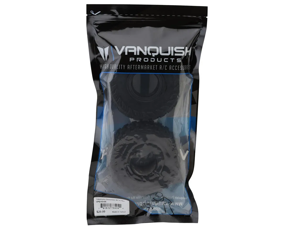 Yokohama Geolandar M/T 1.9 Tires (2) Red Compound - 4.75&quot;