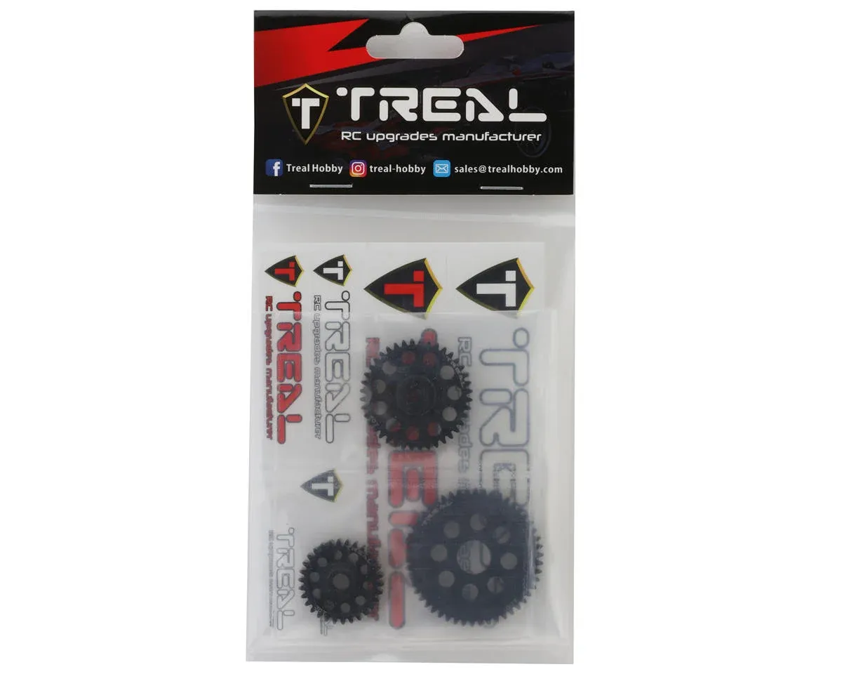 Treal Hobby Promoto Hardened Steel Transmission Gear Set (30T/40T/50T)