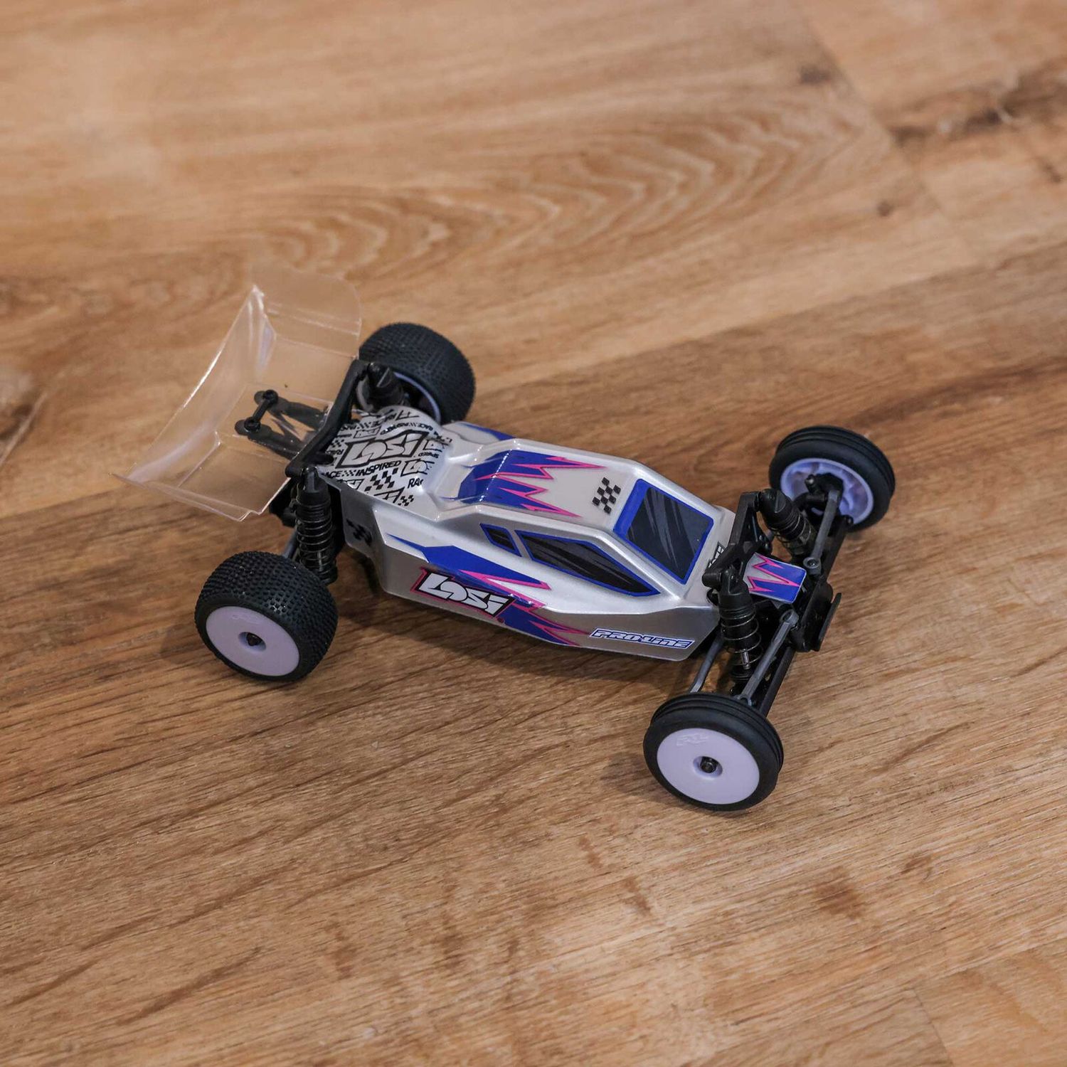 1/24 Micro-B 2WD Buggy RTR, Silver