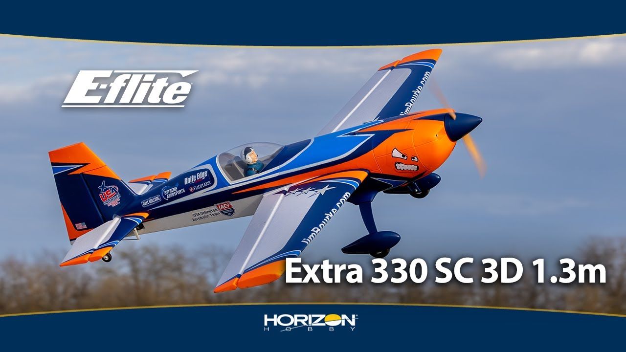 Extra 330 SC 3D 1.3M BNF Basic w/SAFE