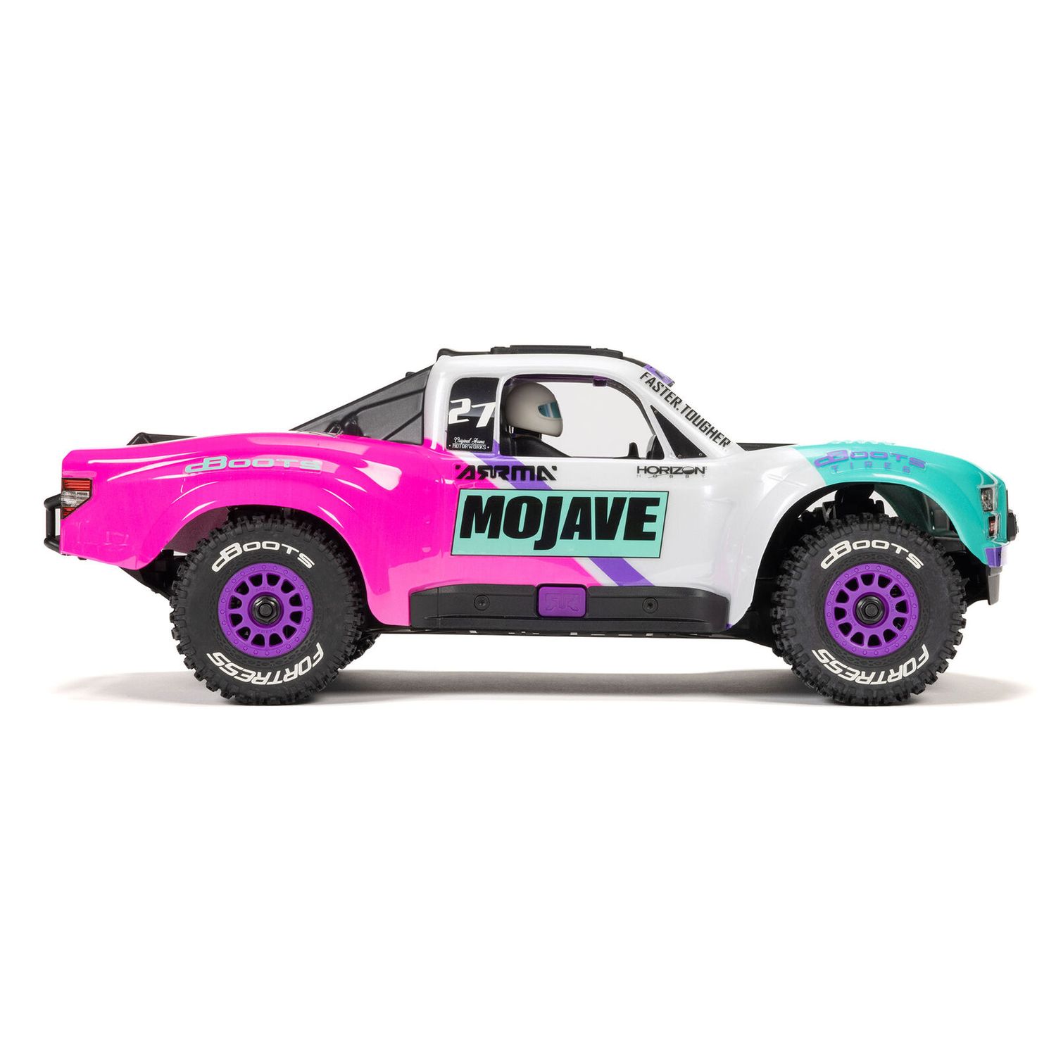 1/16 MOJAVE GROM 223S DSC 4X4 RTR Brushless Desert Truck (Battery &amp; Charger Included), Teal