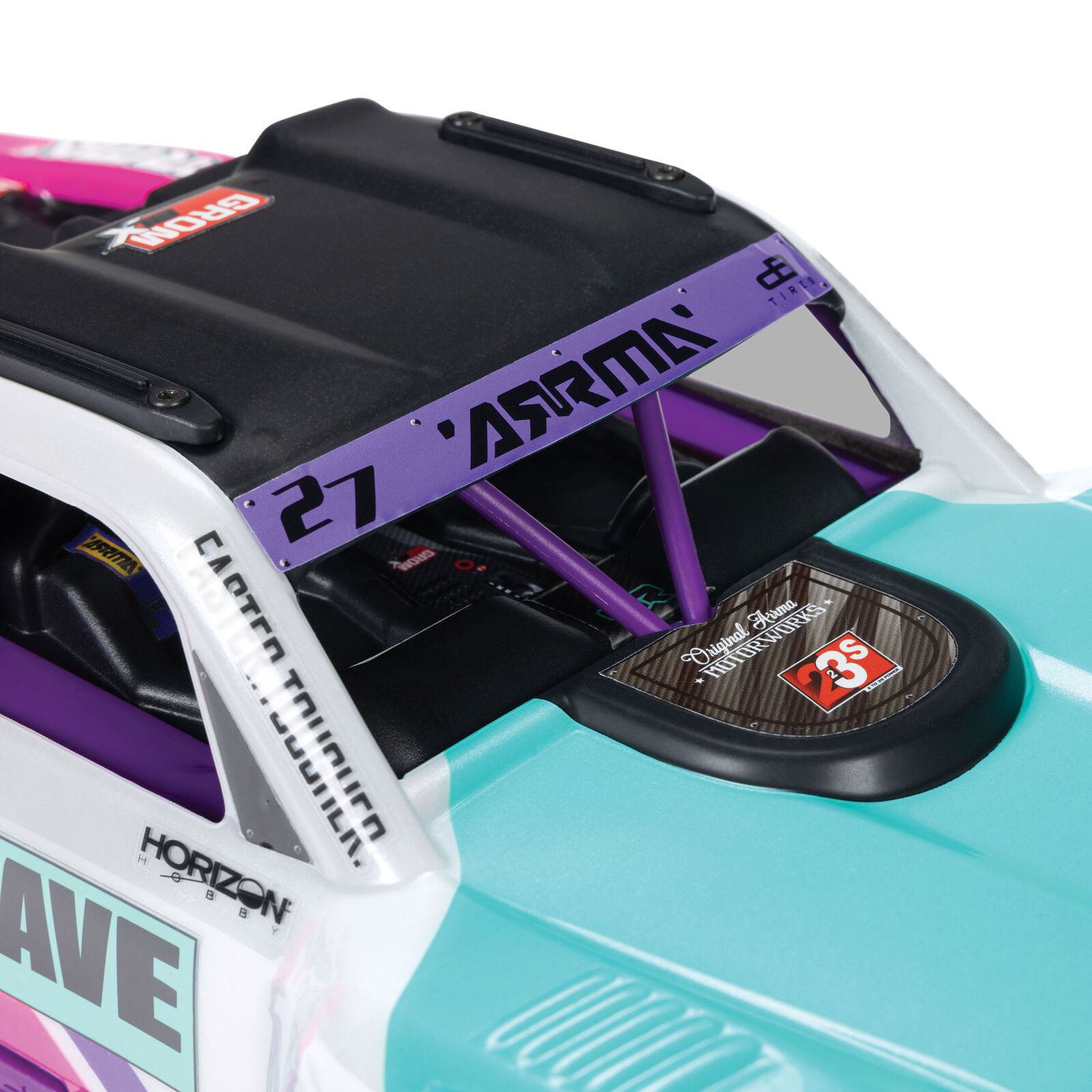 1/16 MOJAVE GROM 223S DSC 4X4 RTR Brushless Desert Truck (Battery &amp; Charger Included), Teal