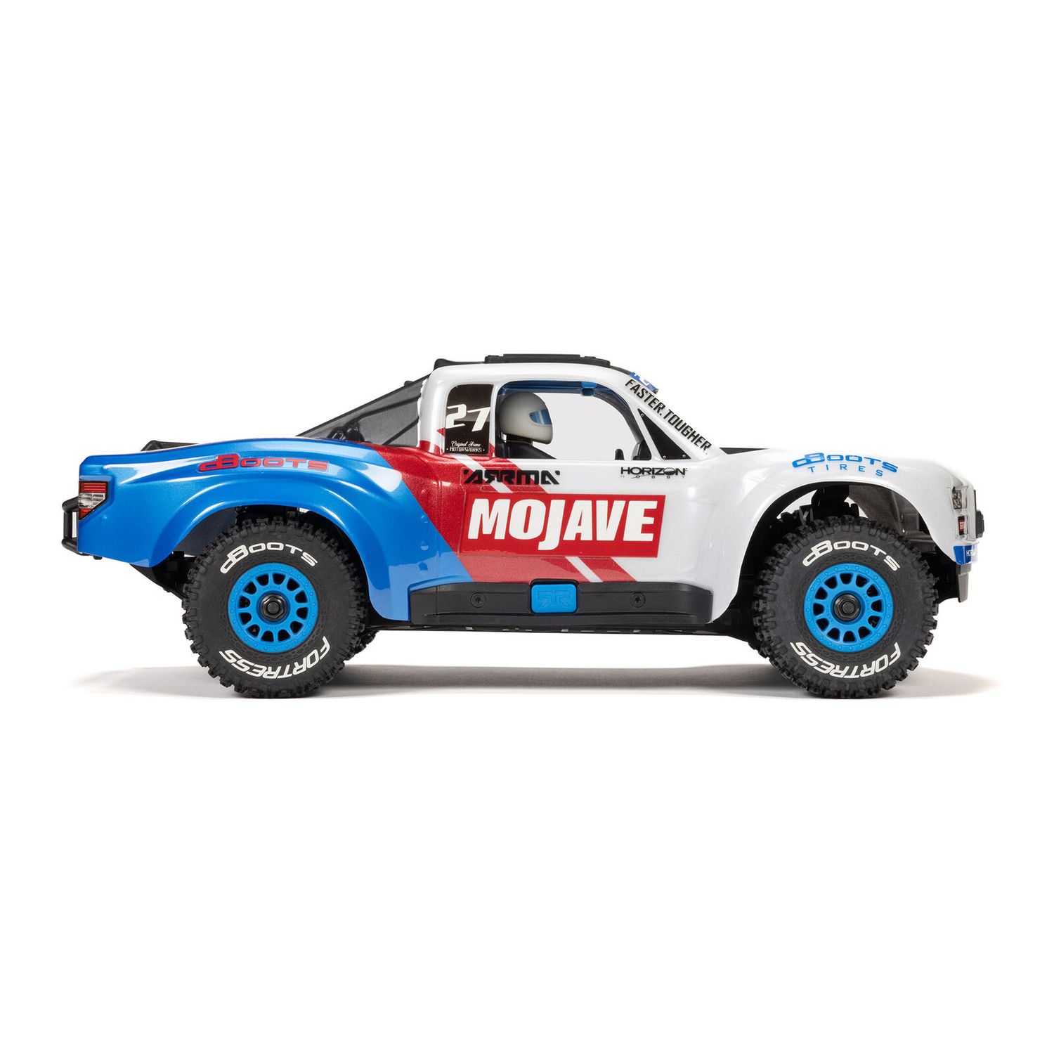 1/16 MOJAVE GROM 223S DSC 4X4 RTR Brushless Desert Truck (Battery &amp; Charger Included), White