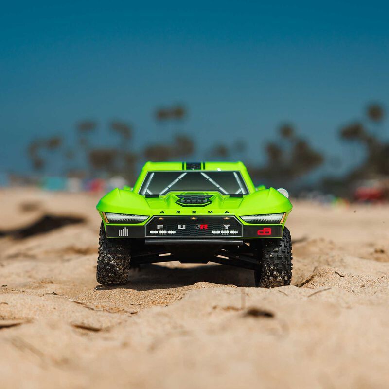 1/10 FURY 2WD RTR Brushed Short Course Truck, Green