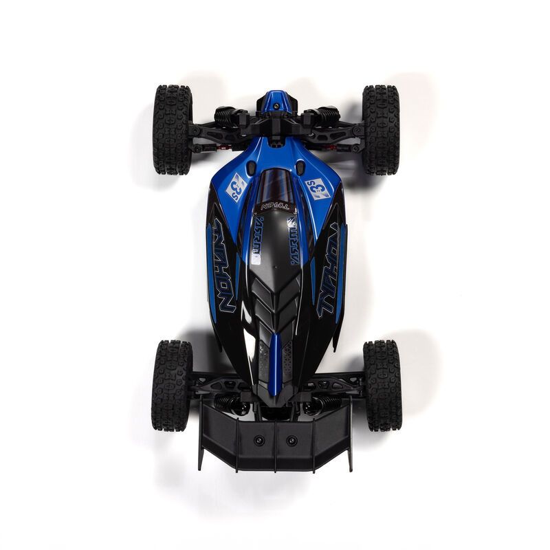1/14 TYPHON GROM 223S DSC 4X4 RTR Brushless Buggy (Battery &amp; Charger Included), Blue
