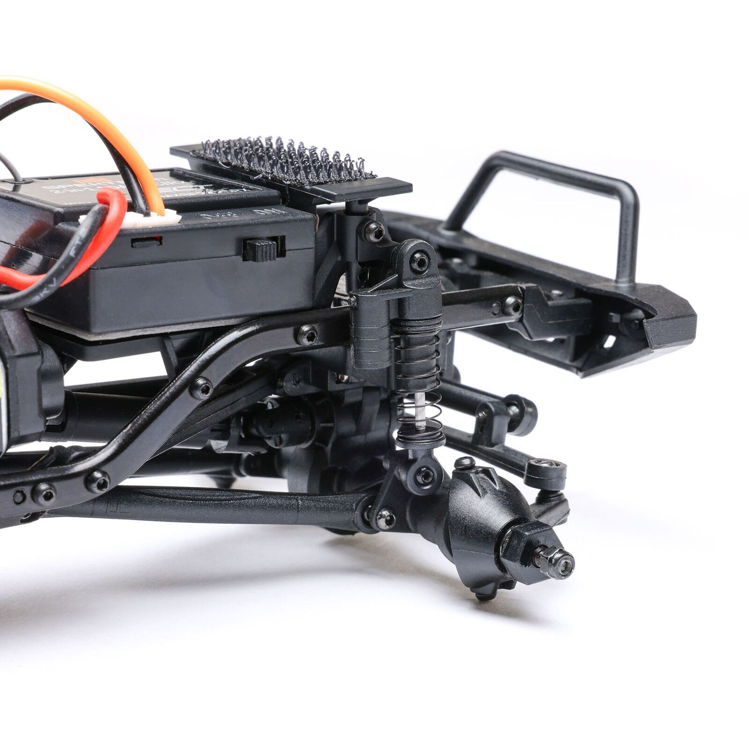 1/24 SCX24 Base Camp 4X4 RTR Brushed Rock Crawler (Battery &amp; Charger Included), White