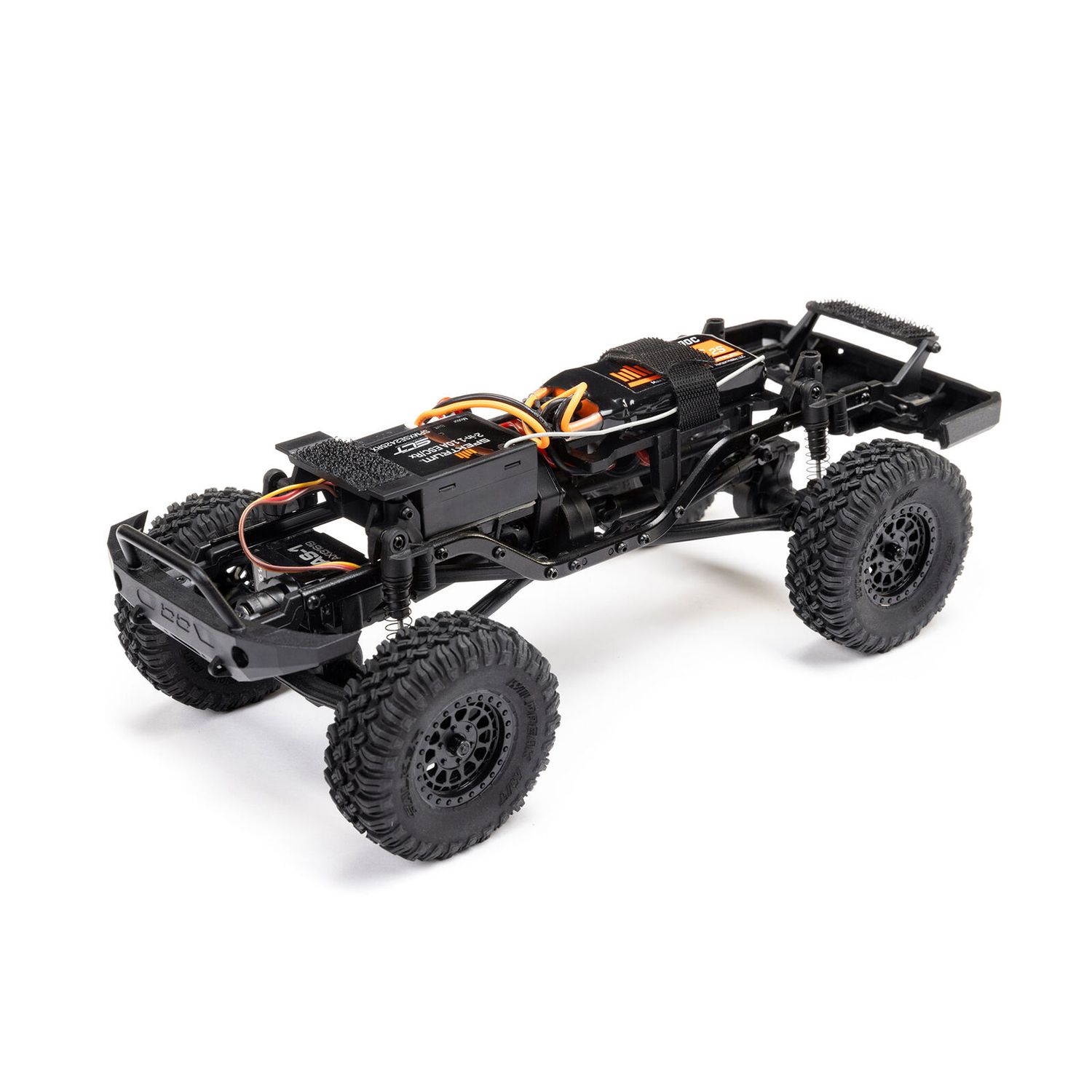 1/24 SCX24 Base Camp 4X4 RTR Brushed Rock Crawler (Battery &amp; Charger Included), White