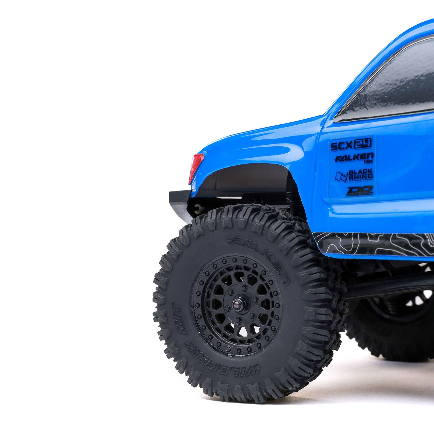 1/24 SCX24 Base Camp 4X4 RTR Brushed Rock Crawler (Battery &amp; Charger Included), Blue