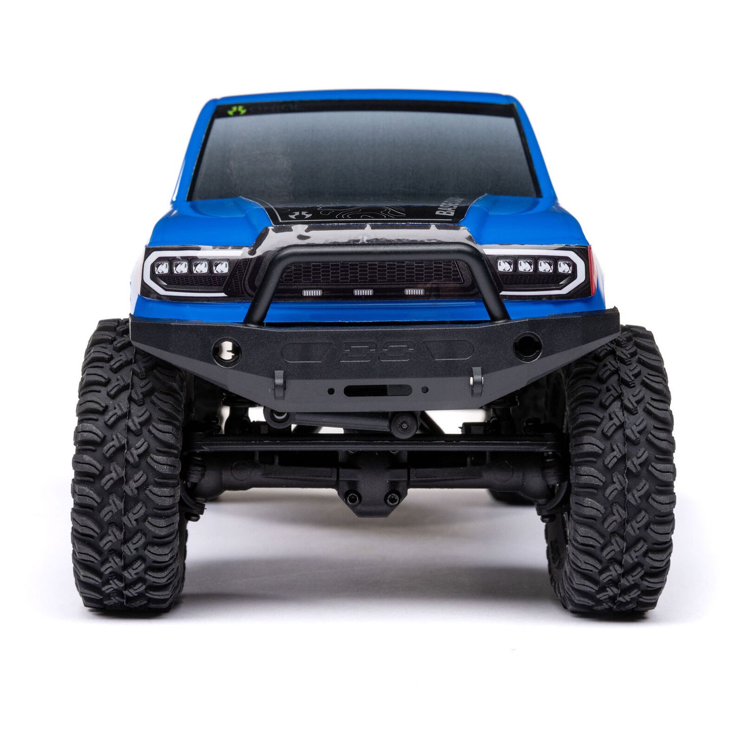 1/24 SCX24 Base Camp 4X4 RTR Brushed Rock Crawler (Battery &amp; Charger Included), Blue