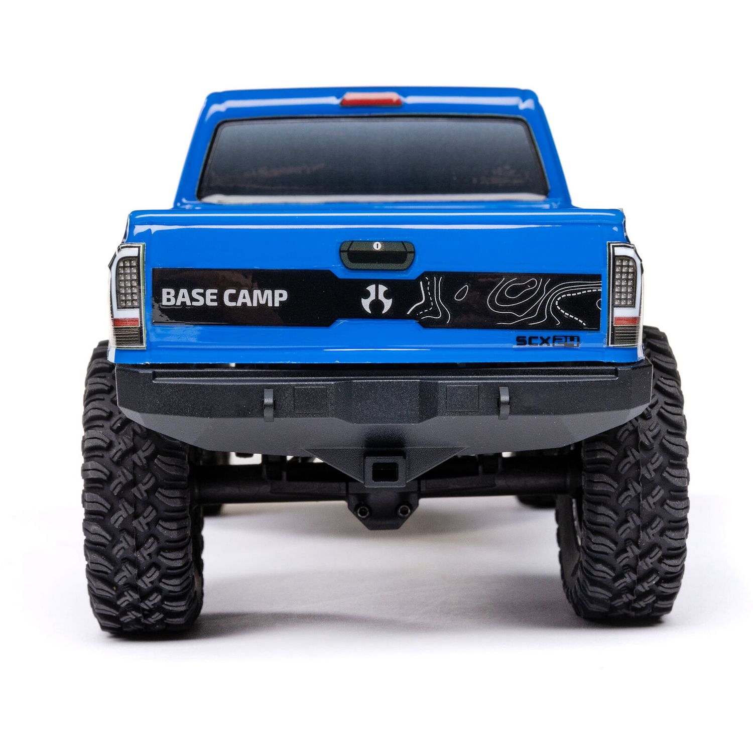 1/24 SCX24 Base Camp 4WD Rock Crawler Brushed RTR with Battery &amp; Charger, Blue