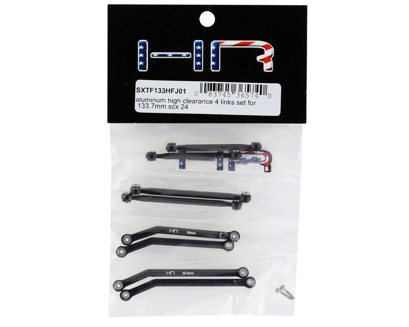 Aluminum High Clearance 4 Links Set(133.7mm)Scx24
