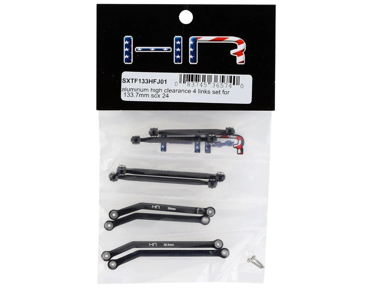 Aluminum High Clearance 4 Links Set(133.7mm)Scx24