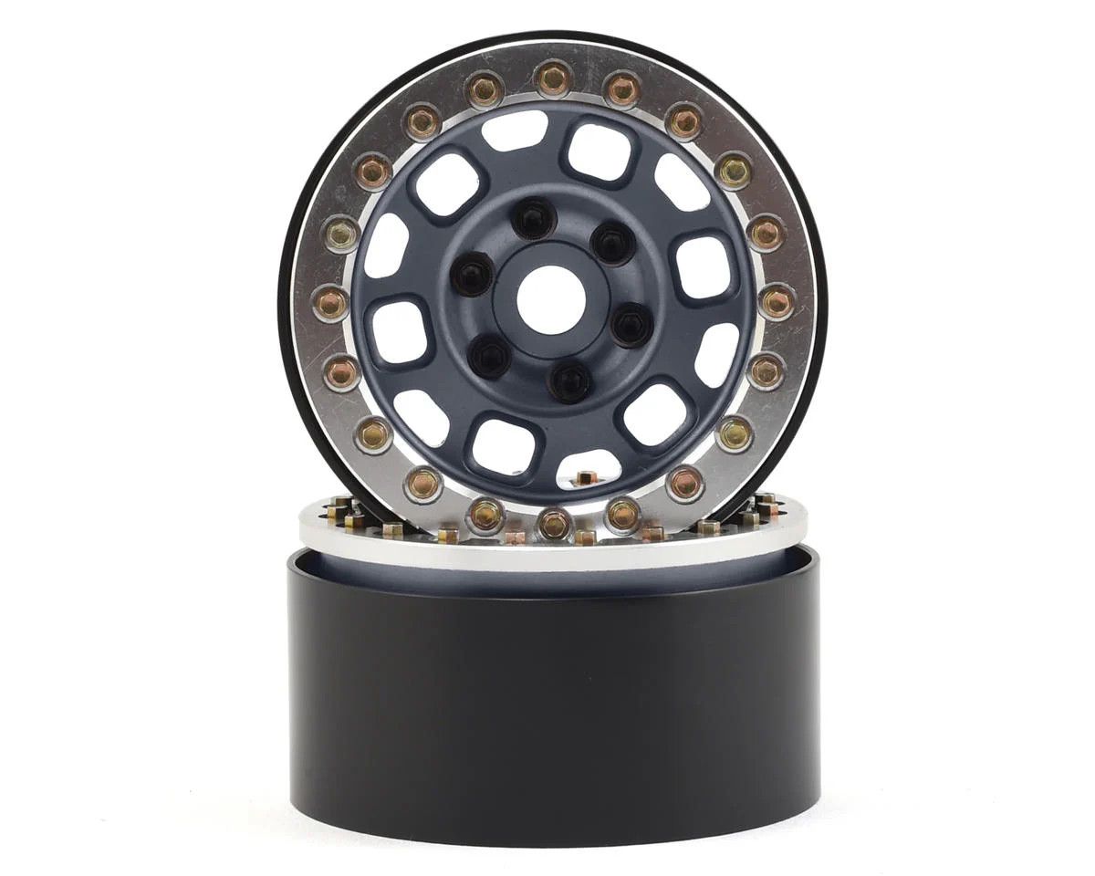 SSD RC 1.9&quot;&quot; Contender Beadlock Wheels (Grey) (2)