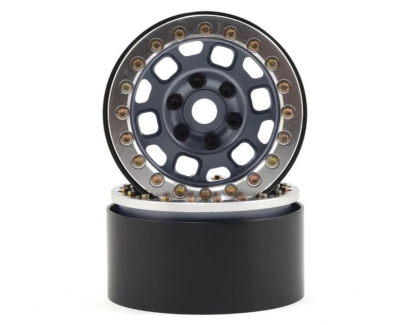 SSD RC 1.9&quot;&quot; Contender Beadlock Wheels (Grey) (2)