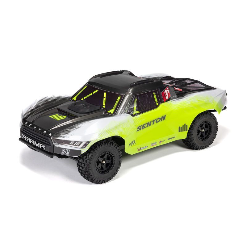 1/10 SENTON 4X4 223S BLX BRUSHLESS SHORT COURSE TRUCK RTR WITH DSC, YELLOW
