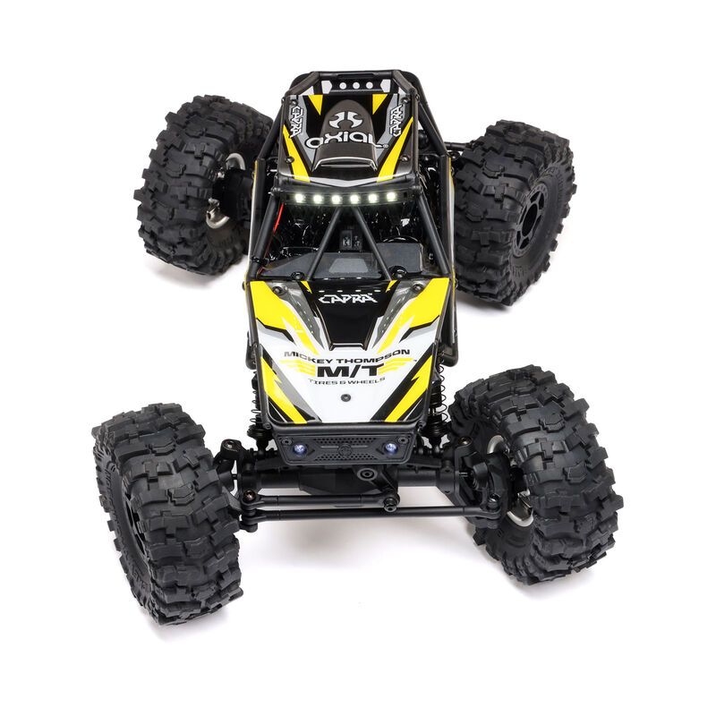 1/18 UTB18 Capra 4WS 4X4 RTR Brushed Rock Crawler (Battery &amp; Charger Included), Yellow