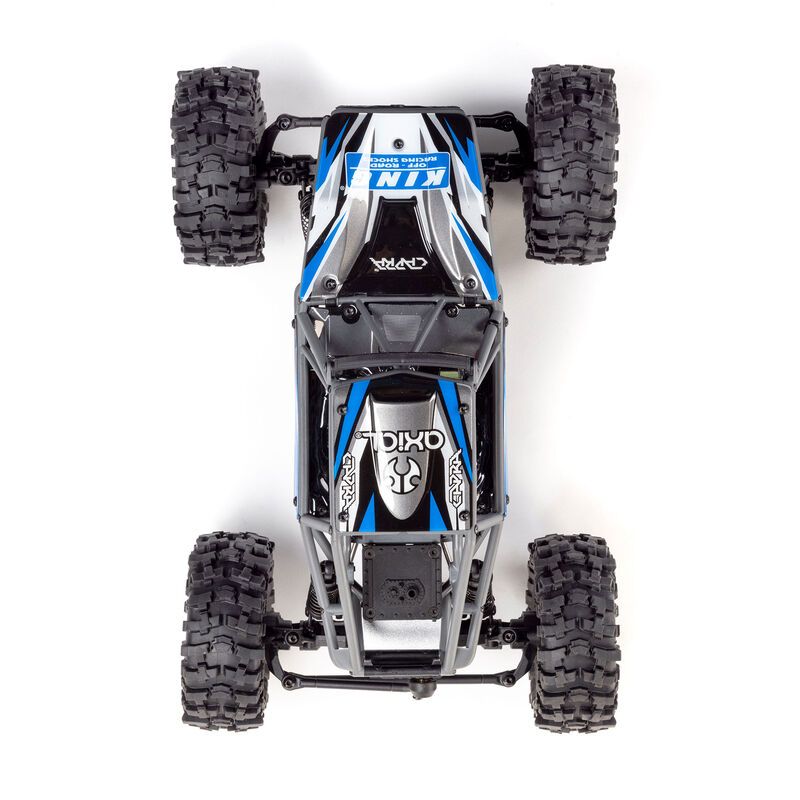 1/18 UTB18 Capra 4WS 4X4 RTR Brushed Rock Crawler (Battery &amp; Charger Included), Blue
