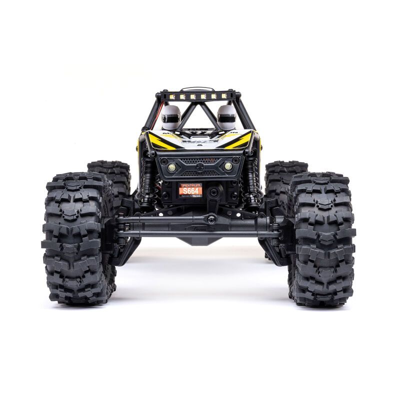 1/18 UTB18 Capra 4WS 4X4 RTR Brushed Rock Crawler (Battery &amp; Charger Included), Yellow