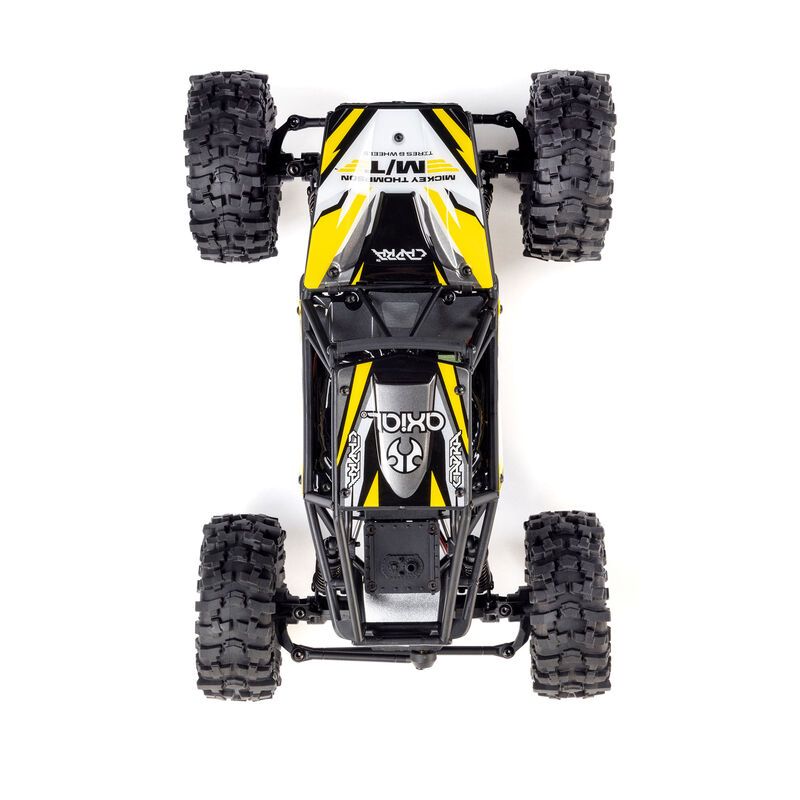 1/18 UTB18 Capra 4WS 4X4 RTR Brushed Rock Crawler (Battery &amp; Charger Included), Yellow