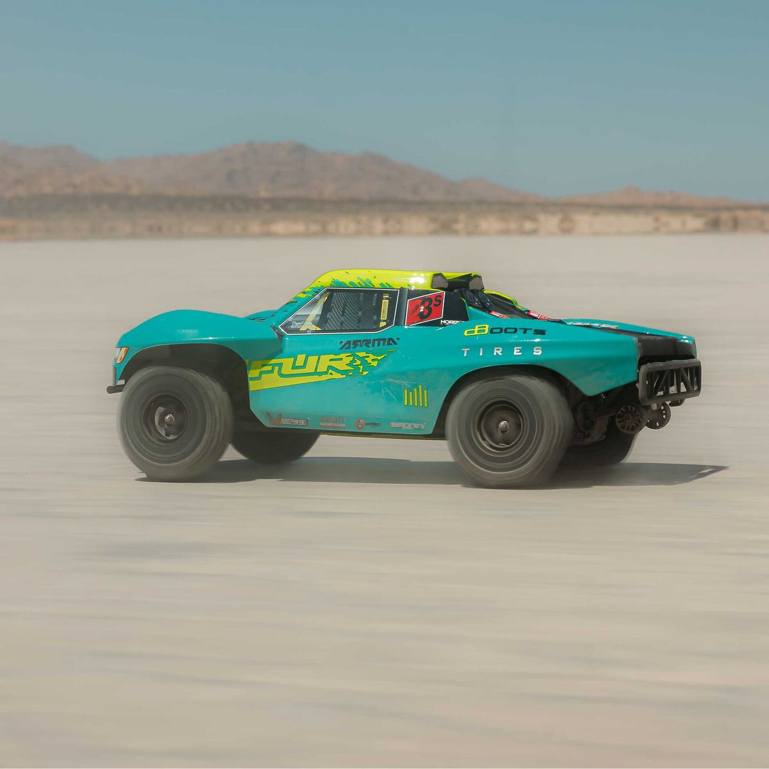 1/10 FURY 223S DSC 2WD RTR Brushless Short Course Truck, Green