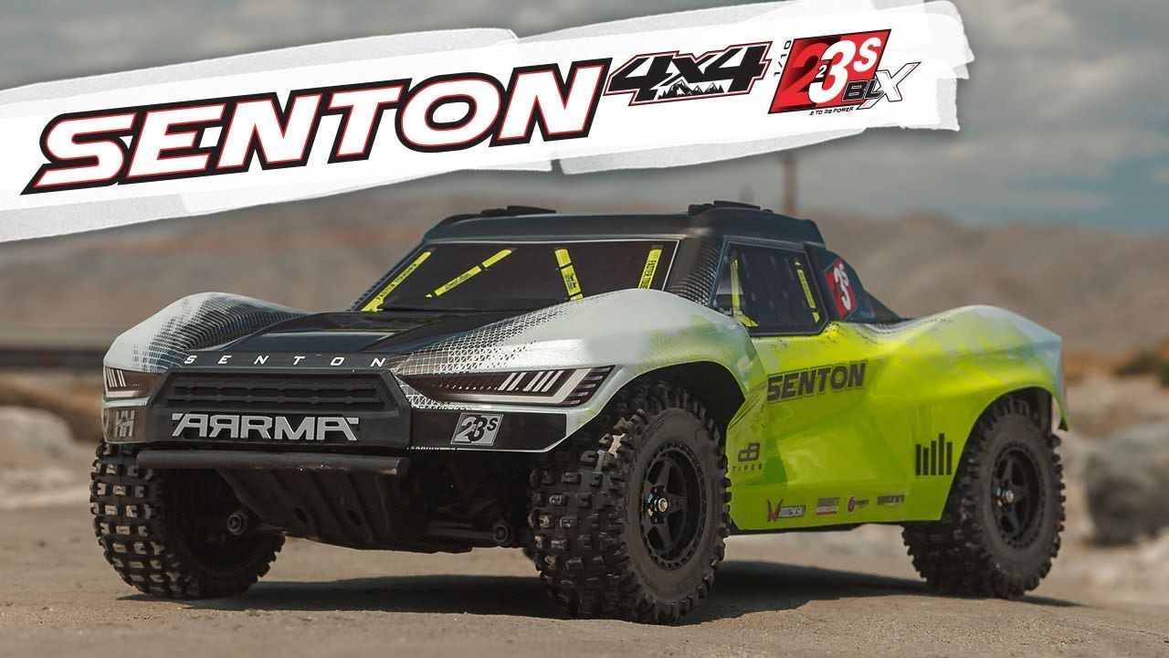 1/10 SENTON 4X4 223S BLX BRUSHLESS SHORT COURSE TRUCK RTR WITH DSC, RED