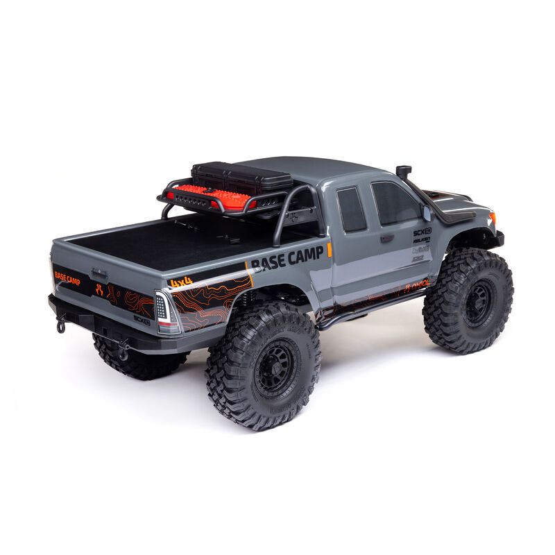 1/10 SCX10 III Base Camp 4X4 RTR Brushed Rock Crawler, Gray