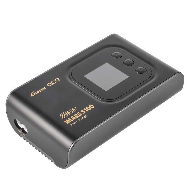 Gens Ace IMars S100 G-Tech AC Balance RC Battery Smart Charger-Black