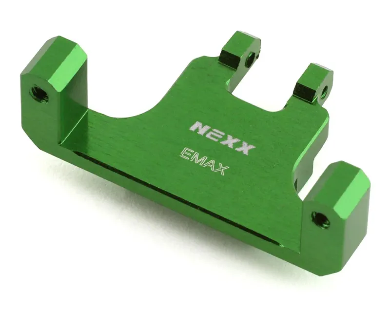 NX-244-GR  NEXX Racing Scx24 Aluminum Emax Servo Mount (Green)